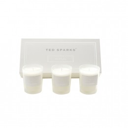TedSparksFreshLinenMiniCandleGiftSet