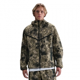 NikeSportswearTechWovenJackOlijfgroenZwart