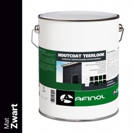 AfinolHoutcoatTeerlookMatZwart5liter