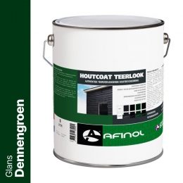 AfinolHoutcoatTeerlookGlansDennengroen5liter