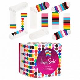 HappySocksPrideRainbowCadeausetSokken3paarXPRD08-1300