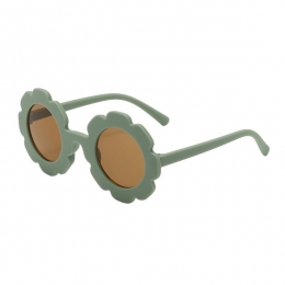 EcoToysBloemGroen2-6jrKinderzonnebril