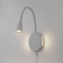 LindbyLEDleeslampZaynawitkunststofdimbaar