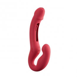 HoneyPlayBoxHarmonyDuoVibratorMetApp24cmRood