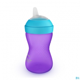 PhilipsAventDrinkbekerZachteTuit300mlLila