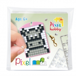 Pixelhobbymedaillonstartset-nijlpaard