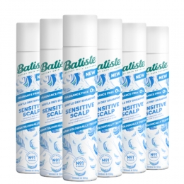 6xBatisteDroogshampooSensitive200ml