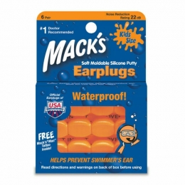 Macks-SiliconenEarplugsKids-6paar