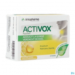 ActivoxVerzachtendKeelHoningCitroenPast24