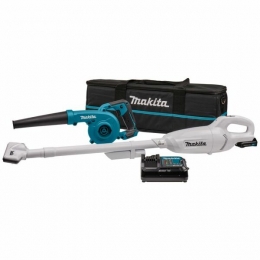 MakitaCLX245SAX112VMaxCombisetStofzuigenEnBlazenInTas