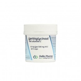 Ijzebisglycinaat45mgVitC180mgV-caps60Deba