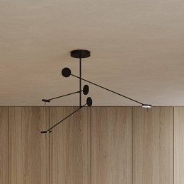 LEDS-C4LEDhanglampInvisibleTriplex3000Kzwart