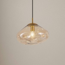 LindbyhanglampLeliaamberglas35cm