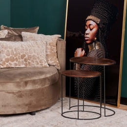 BijzettafelLeaves35cmSetvan2