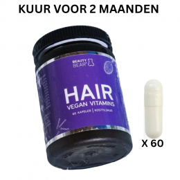 BeautyBearHairVitamines60Capsules2MaandKuur