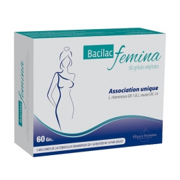 BacilacFeminaProbioticaVaginaleFlora60Capsules