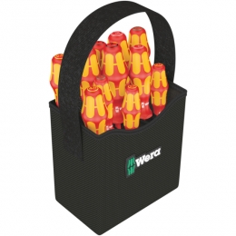 Wera05004310001Kraftform2go10011-deligeVDESchroevendraaiersetInDraagtas