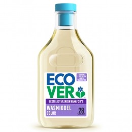 6xEcoverGeconcentreerdVloeibaarWasmiddelColorAppelbloesemFreesia28Wasbeurten1liter