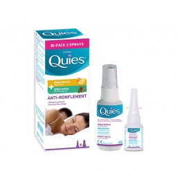 QuiesTegenSnurkenBipackSprayNeus15mlMond70ml