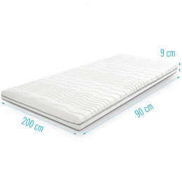 KoudschuimTopdekmatrastopper90x200dikte9cm