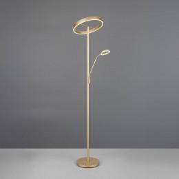 TrioLightingWillisLEDvloerlampgoudhoogte180cmmetaalCCTdimmer