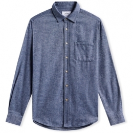 OverhemdLangeMouwPortugueseFlannelTecaShirt-Indigo