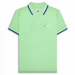 LambrettaTripleTippedHerenPoloshirtSS1650-LTGRNWNDL