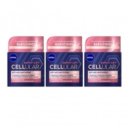 3xNiveaCellularFillerNachtcrmeElasticity50ml