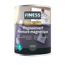 FinessMagneetverfAcryl-Donkergrijs-05L