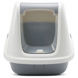 SavicKattenbakNestorGiant755x56cmGrijs-Wit