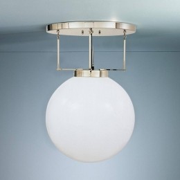 TECNOLUMENPlafondlampvanmessinginBauhaus-stijl35cm