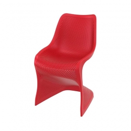 TuinstoelBloomRoodkunststof