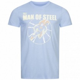 SUPERMANDCCOMICSManofSteelHerenT-shirtFBMTS822LTB