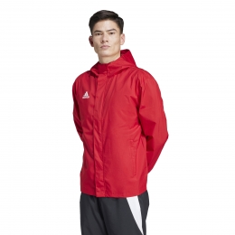adidasEntrada22AllweatherJackRood