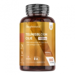Teunisbloemolie-1000mg180Softgels-Teunisbloem-6maandenvoorraad