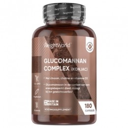 Glucomannan-3000mg180Capsules-Konjac-Ondersteuntgewichtsverlies