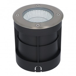 9xDonnieLEDGrondspotRVS-Rond-4000KNeutraalwit-6Watt-IP67waterdichtvoorbuiten-3jaargarantieGrondspotbuiten230V