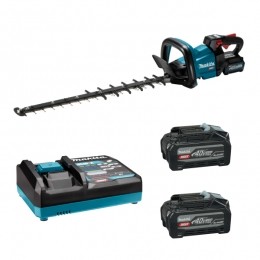 MakitaUH006GM201XGT40VMaxHeggenschaar600MmTerugsnoeiuitvoering40AhAccu2StSnelladerInDoos