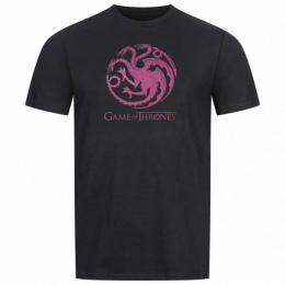 GAMEOFTHRONESDragonHerenT-shirtCDMTS155BLK