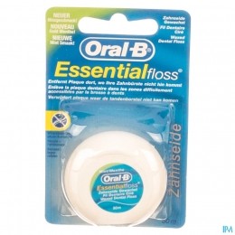 Oral-BFlossEssentialFlossMuntWaxed50m