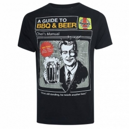 HAYNESBBQBIERHerenT-shirtPOMTS369BLK