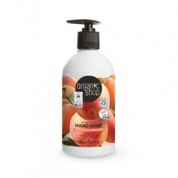 OrganicShopHandzeepRosePeach500ml