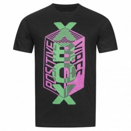 XBOXPositiveVibesHerenT-shirtPOMTS594BLK