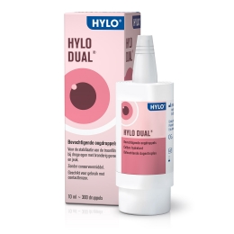 HyloDualBevochtigendeOogdruppelsbijGerriteerdeOgen10ml