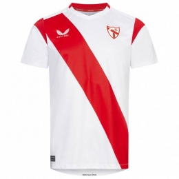 SevillaAtlticoCASTOREHerenThuisshirtTM1137-WITTRUERED