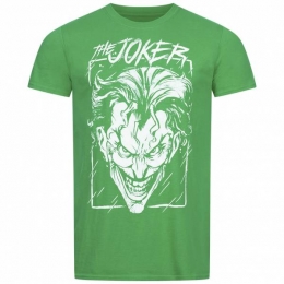 PenguinDCCOMICSSmileHerenT-shirtFBMTS820GRN