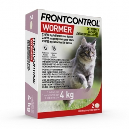 FrontcontrolWormerOntwormingTablettenKat2tabletten