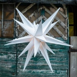 STERNTALERDecoratie-sterXXLbuiten18-punten80cmwit
