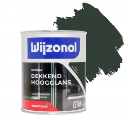 WijzonolDekkendHoogglanslak750ml9325Woudgroen