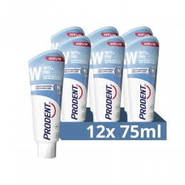 12xProdentTandpastaWitFris75ml